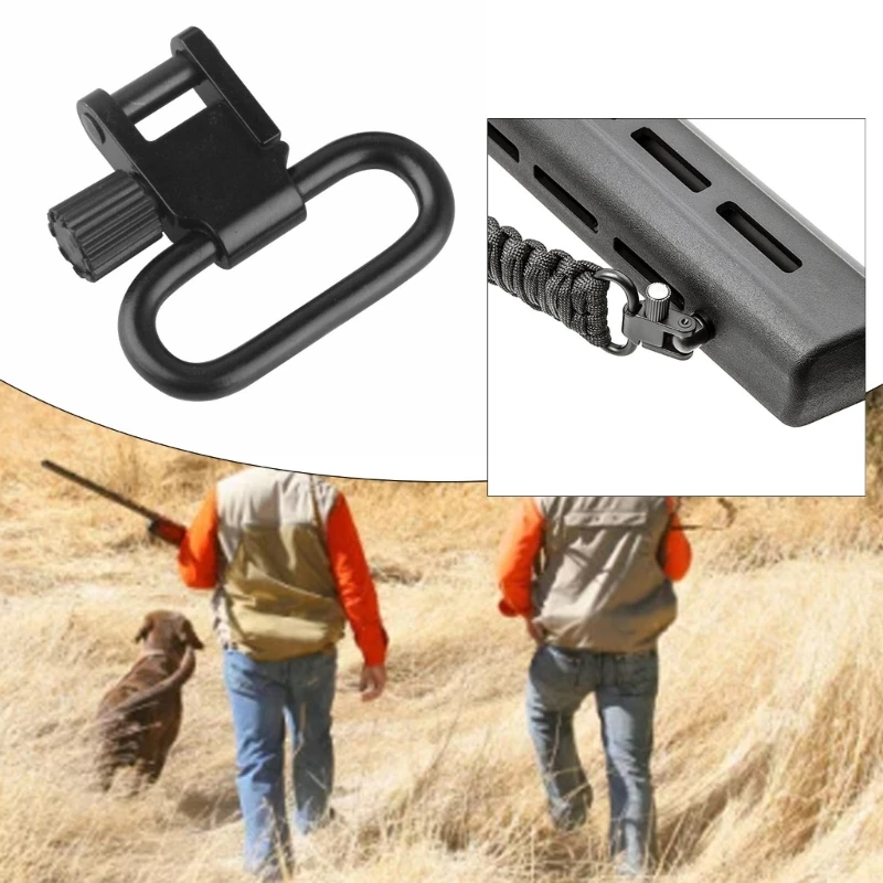 

2Pcs Sling Swivels Mount Two-Point Sling Attachment Detachable Sling Mount Rings