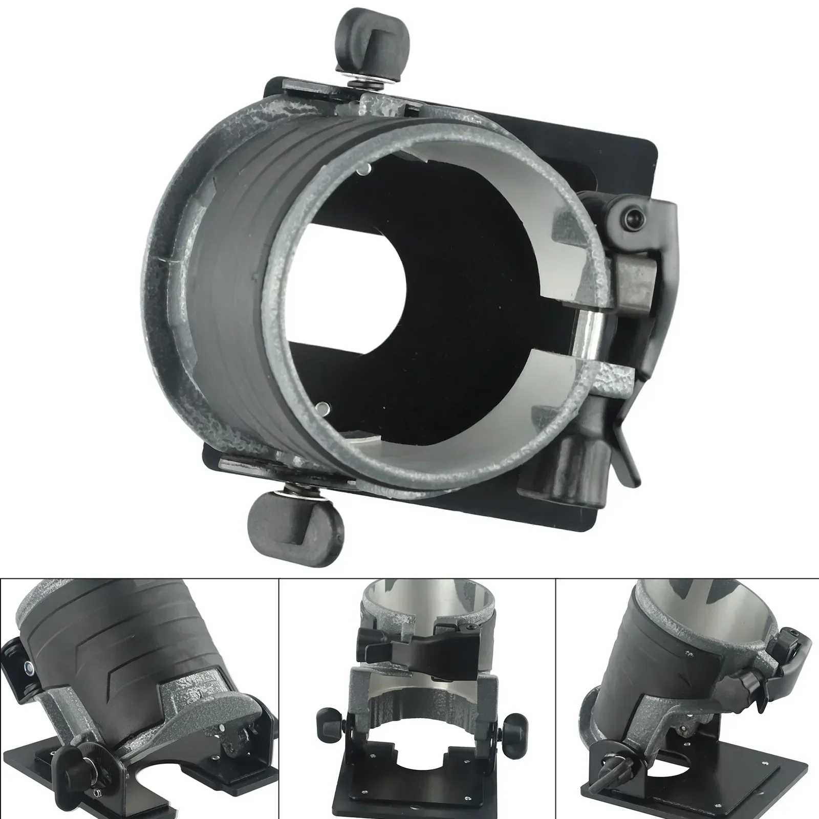 Trimmer Tilting Base Adjustable Angle 30&deg;~+45&deg; RT0700C DRT50 3709 370 Woodworking Cutter Trimmer Accessories