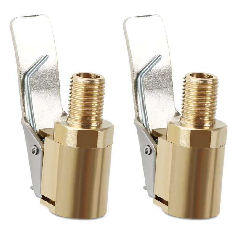 

1/2 шт., автомобильный латунный патрон для шин, 8 мм