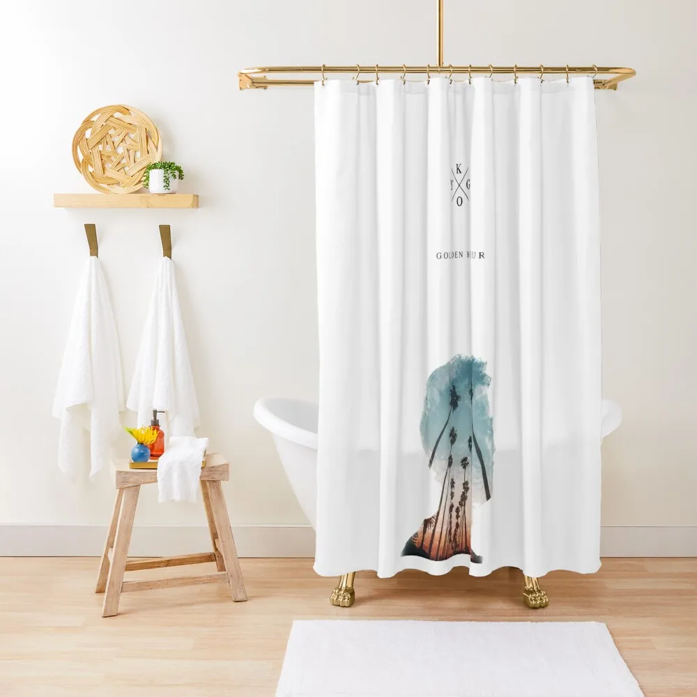 

Kygo golden hour Shower Curtain Window For Bathrooms Cover Curtain