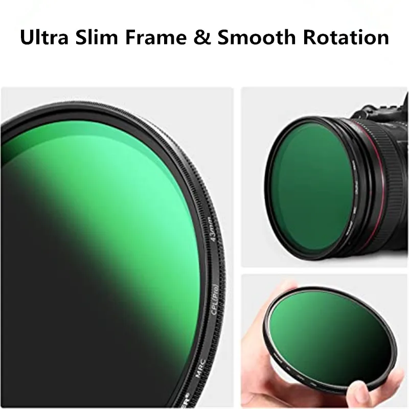 Circular Polarizing CPL Filter 37/40.5/43/46/49/52/55/58/62/67/72/77 MM For Nikon Canon Sony Fujifim Olympus Camera Lens