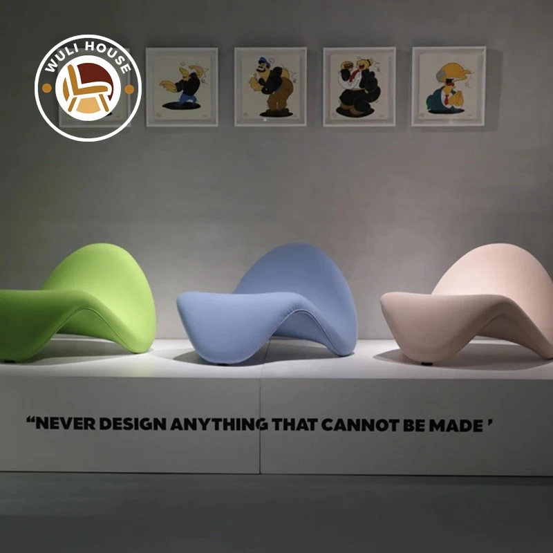 Nordic Designer Lazy Sofa Lounge Chair Ins Celebrity Tongue Sofa Chair Post-modern Homestay Model Room Drop Shopping sofa chair