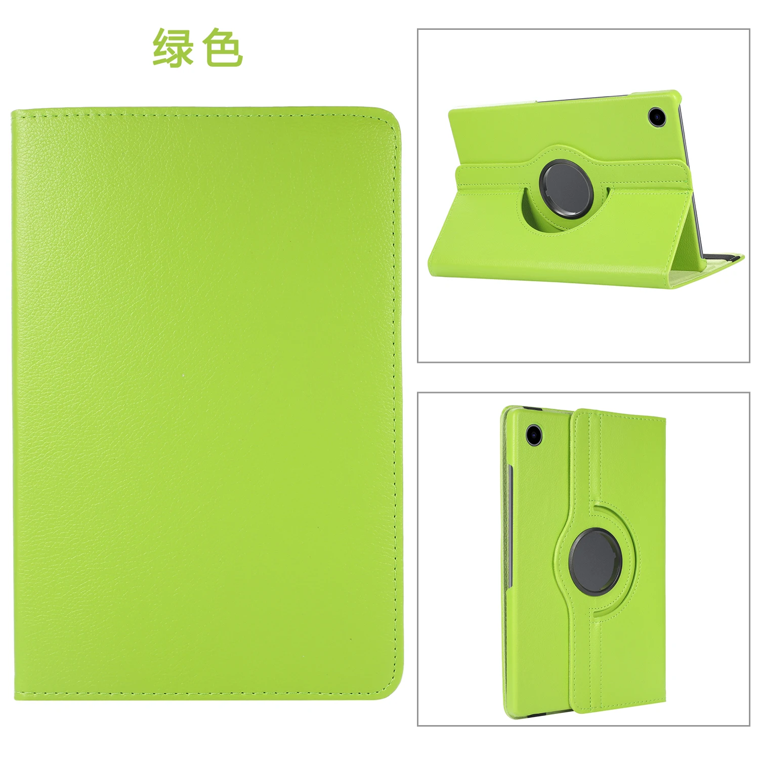 For Samsung Galaxy Tab A8 10.5 2021 360 Rotating Flip PU Leather Case For Samsung Galaxy Tab A8 X200 SM-X205 2021 10.5 Case touch pen for android Tablet Accessories