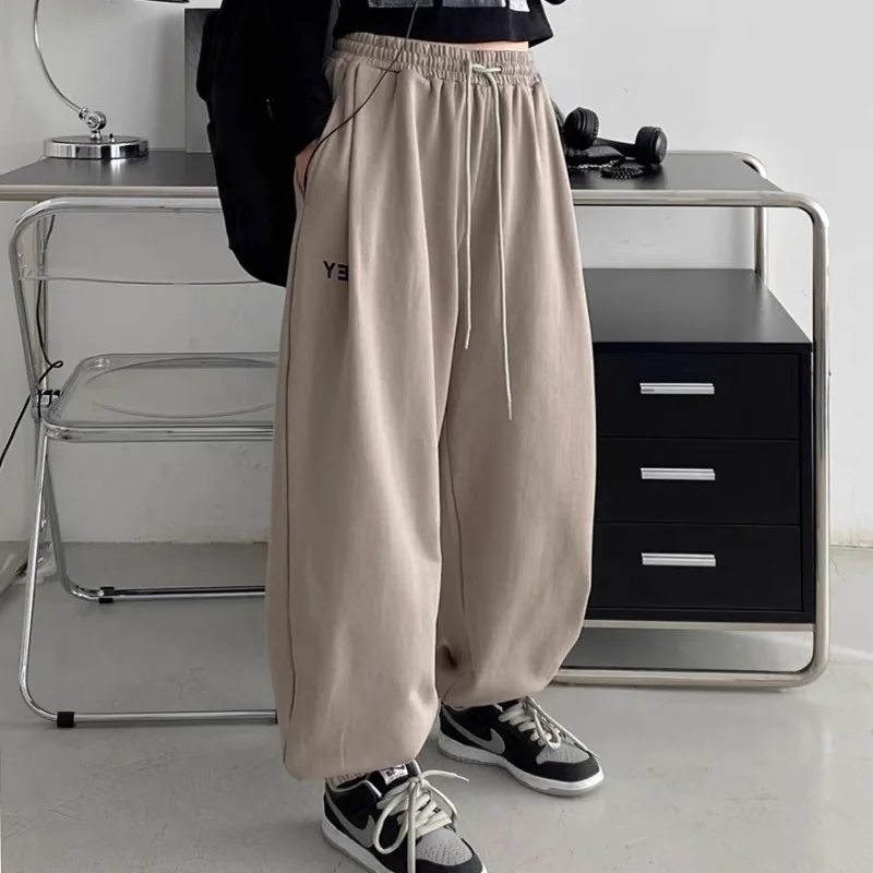 

Deeptown Women's Harem Pants Aesthetic Vintage Autumn Sweatpants Korean Streetwear Oversize Sports Joggers Trousers Harajuku New