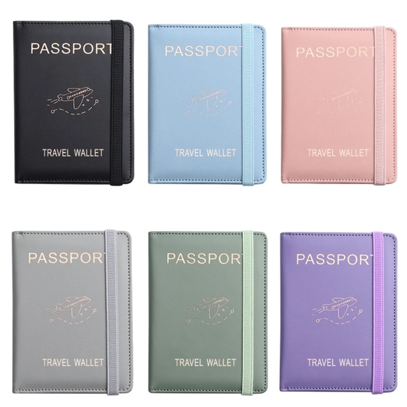

PU Blocking Wallet Practical Passport with Multiple Card Pockets
