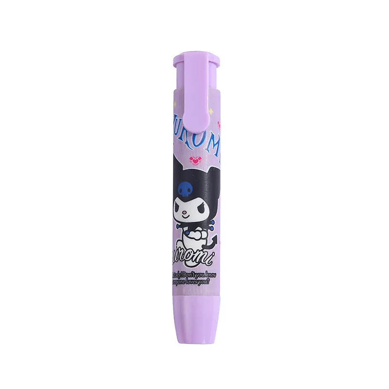 Pencil Eraser Eraser Pen Plasticine Eraser Eraser Refillable Pen Biscuit Eraser Kneadable Eraser Retractable Eraser Creative Sanrio Hello Kitty Press Eraser Anime Kuromi Melody Cinnamoroll Cartoon Kawaii Stationery Gift Office School Supplies