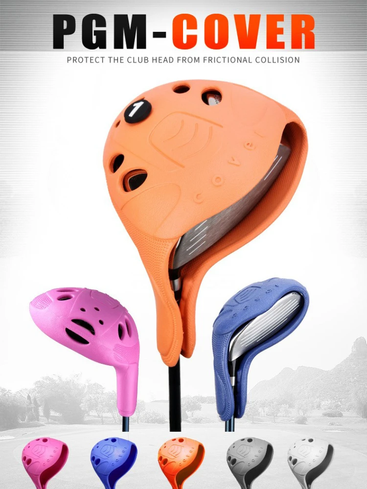Description Picture 3 of itemPGM Brand Golf Club Head Cover 1/3/5/UT Full Set of Wood Poles Waterproof High-elastic Material Easy To Use Save Space GT025