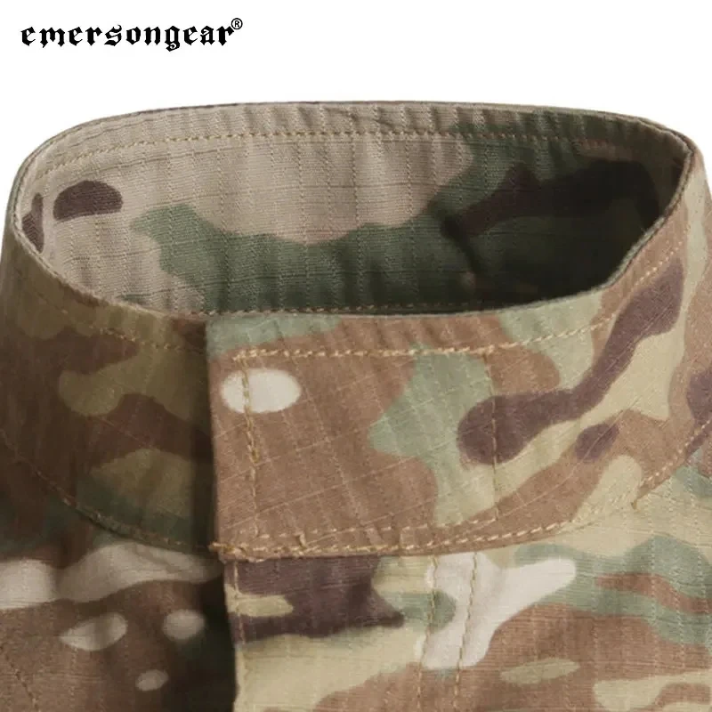 Emersongear Combat Uniform Set Children Sports Suit For Kids Tactical Shirts Pants Tops Trousers Hiking Outdoor MC For 6Y EM6929