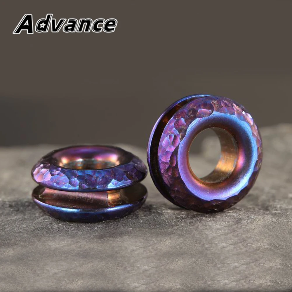 Very Small Titanium Alloy Mini Bead Bracelet Paracord Rope Bead Key ...