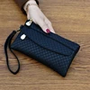 Women Fashion Exquisite Shopping Bag Wallet Portable Casual PU Leather Hangbag Purses Coin Pocket Waterproof  Solid Color 2024 5