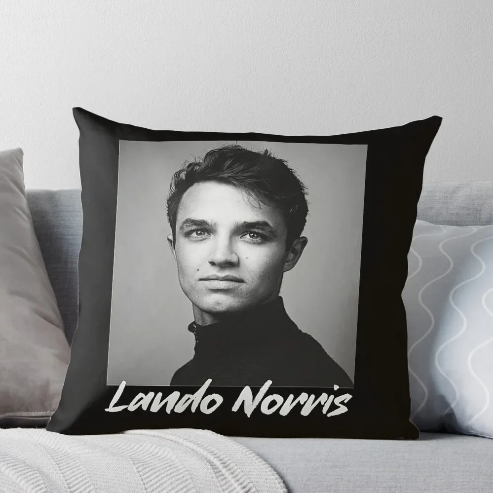 

Lando Norris Throw Pillow Pillow Cases Decorative Cusions Cover ornamental pillows pillow cover christmas