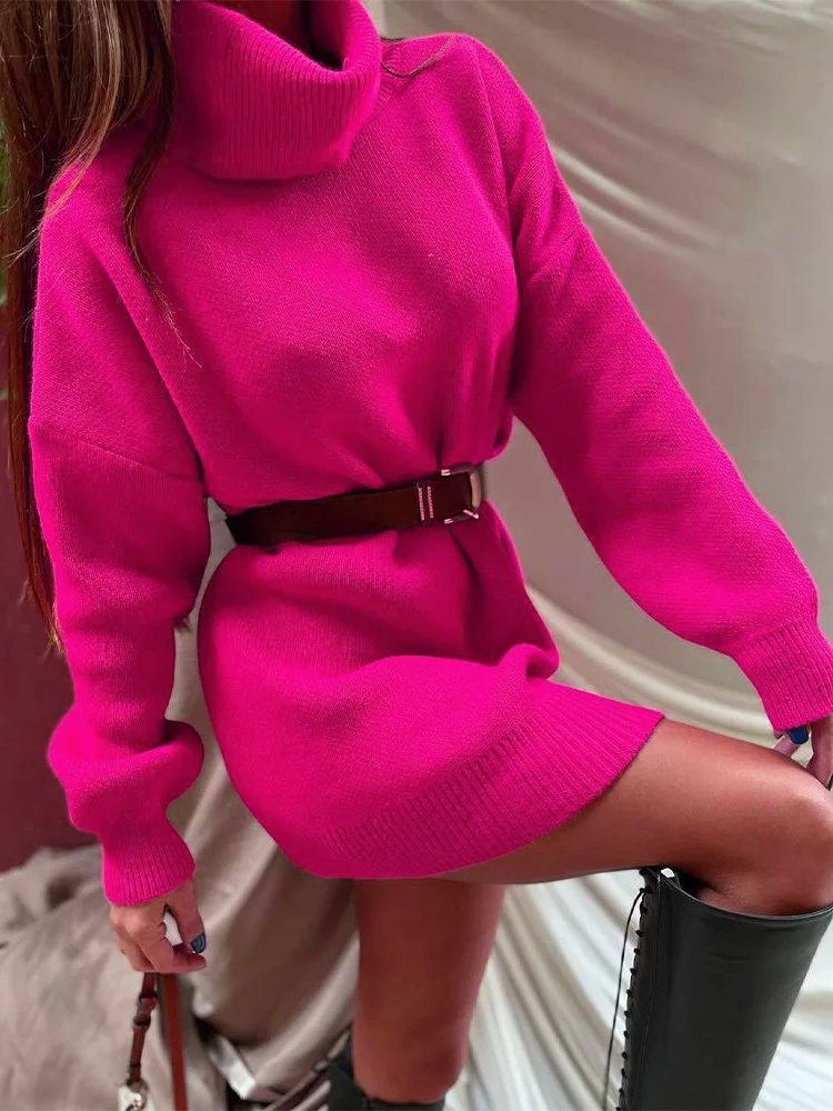 LILLUSORY Damen Pullover Langarm - Weicher Strickpulli Für Herbst 2025