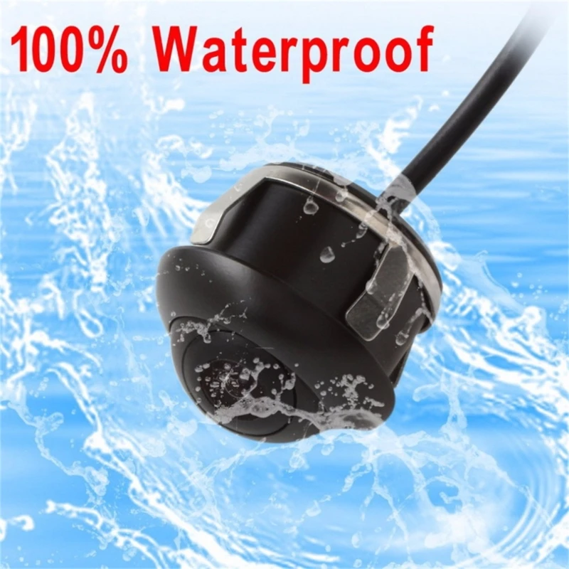 360 Degree Car Reversing Parking Panoramic Side View Rearview 4 Way Camera Control Box System Exterior Accessories AOS