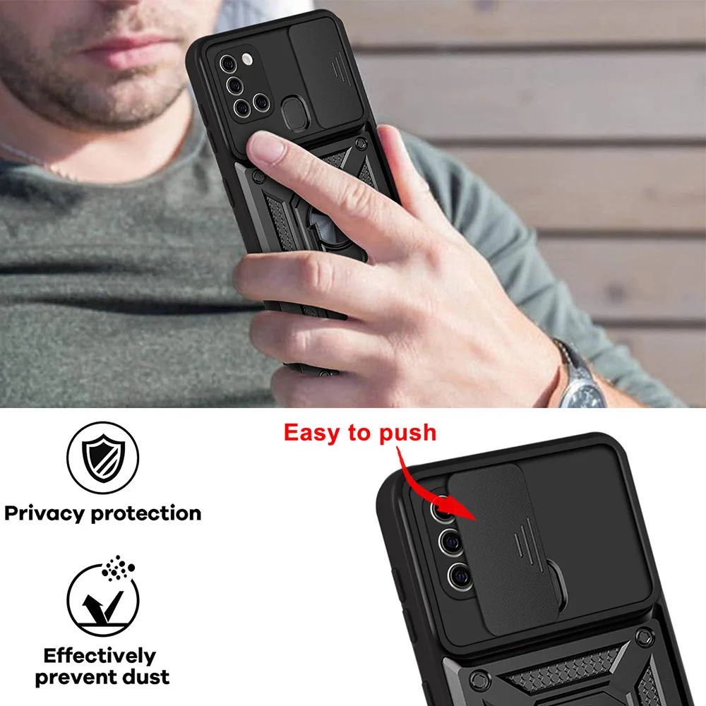 Shockproof Armor Case For Samsung Galaxy A21s A10s A20s A02 A12 A20 A30 A50 A31 A22 A04 A04S Cover Camera Lens Protection Fundas 2
