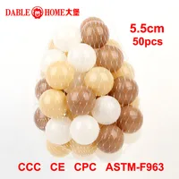 Outdoor Sport Ball Eco-Friendly Water Pool Ocean Wave Ball 50pcs 5.5cm Stress Air Ball Funny Toys for Children Kid Ballenbak 1
