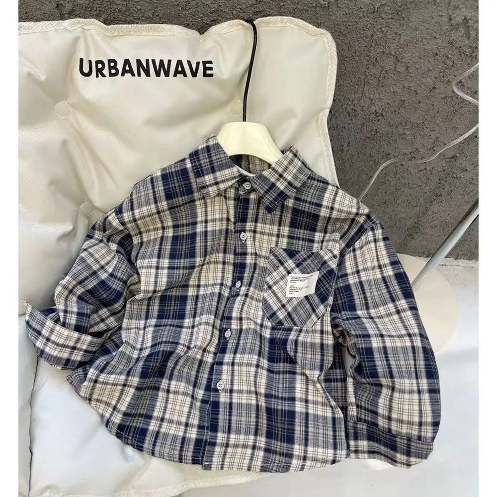 Spring Autumn Kids Baby Boys Cotton Clothes Shirt Toddler Girls Tee Clothing Children Wears Infant Blouse 1 2 3 4 5 6Years