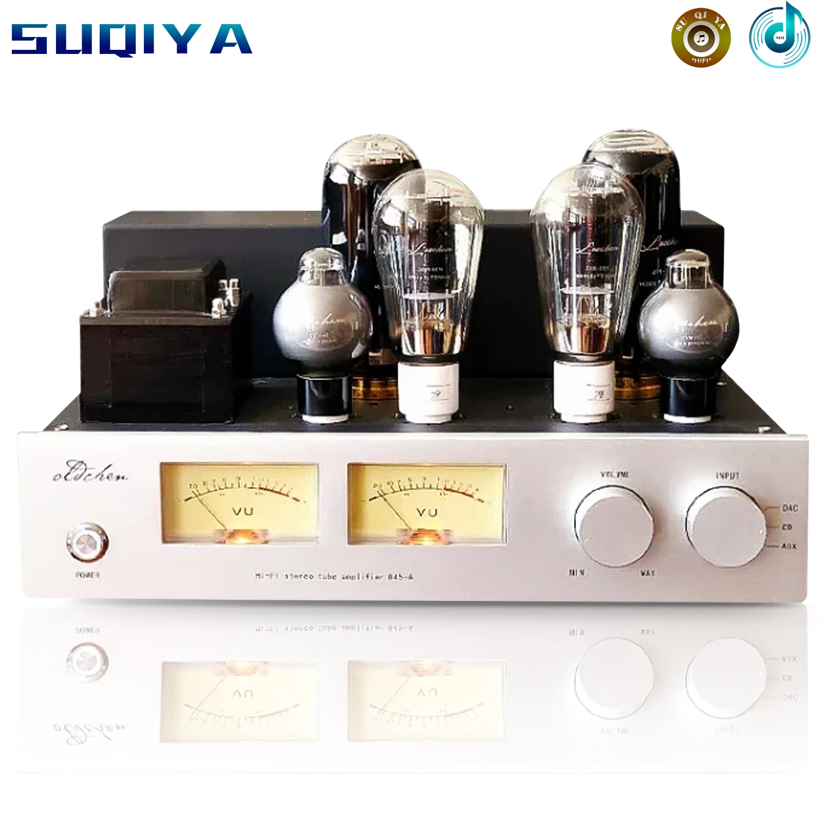 

300B 845 Tube Fever-grade High-power Amplifier Home Theater High-fidelity Audio Amplifier with Bluetooth 5.0Audio Amplifier