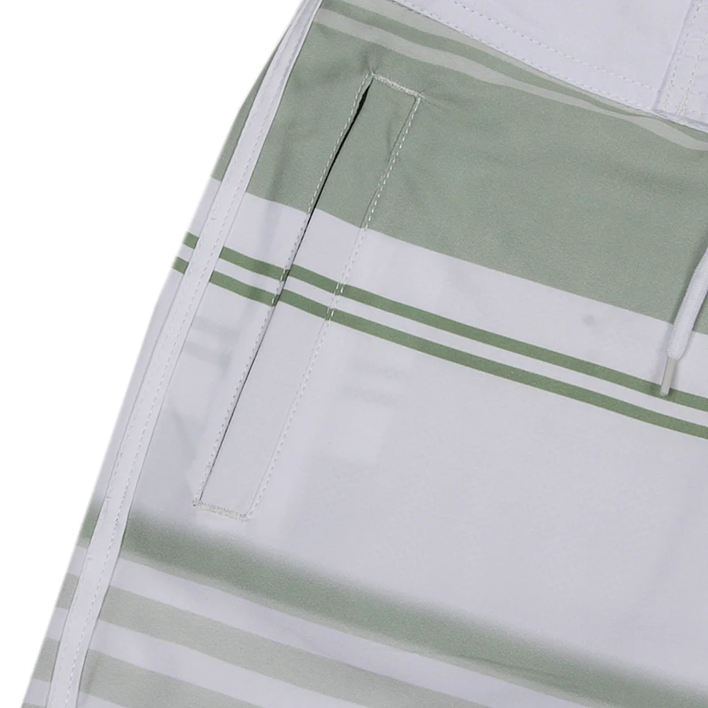 New Arrive Hot Fashion Summer Men‘s Stretch Spandex Boardshorts Quick-dry Waterproof Breathable Beach Surf Swim Trunks Bermuda 3