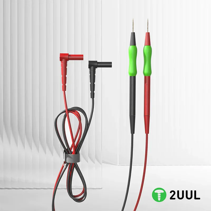 2UUL MT01 범용 멀티미터 펜, 샤프 및 멀티미터, 금도금 강철 바늘, 디지털 멀티미터 테스트 프로브