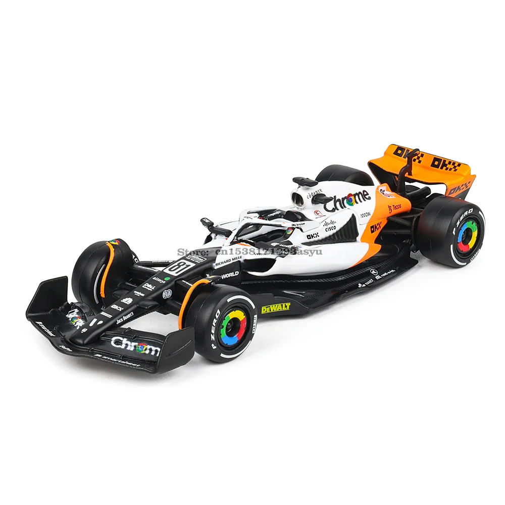 Bburago 1:43 NEW 2023 McLaren F1 Team MCL60 4# Lando Norris 81