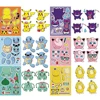 Pocket Monsters Puzzle Stickers DIY Kawaii Pikachu Cartoon Anime Luggage Notebook Skateboard Decals Decoration Kids Toys Gifts 2