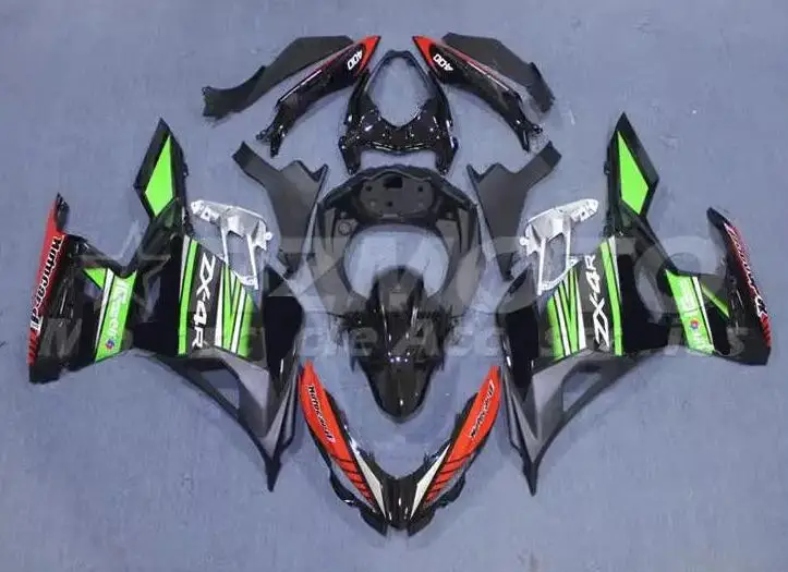 

Комплект обтекателей для мотоцикла из АБС-пластика, подходит для Kawasaki EX 400 2019 2020 2021 2022 2023 19 20 21 22 23, кузов под заказ, 4 подарка
