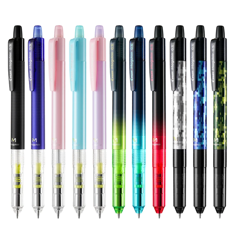 PILOT 기계식 연필 Mogulair HFMA-50R, 낮은 중심 중력 학생 스케치 드로잉 문구, 학교 용품, 0.5mm, 1 개