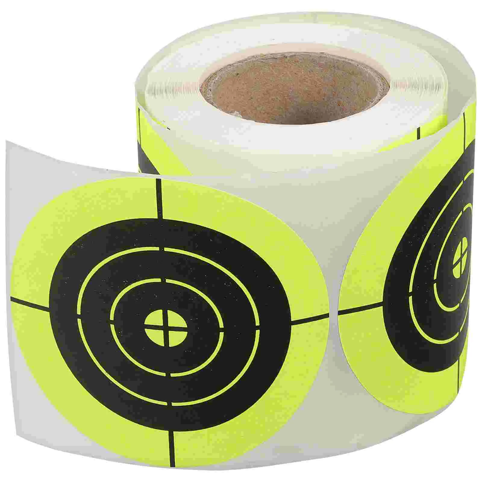 

1 Roll Sports Spot Adhesive Labels Fluorescent Sticker Adhesive Stickers