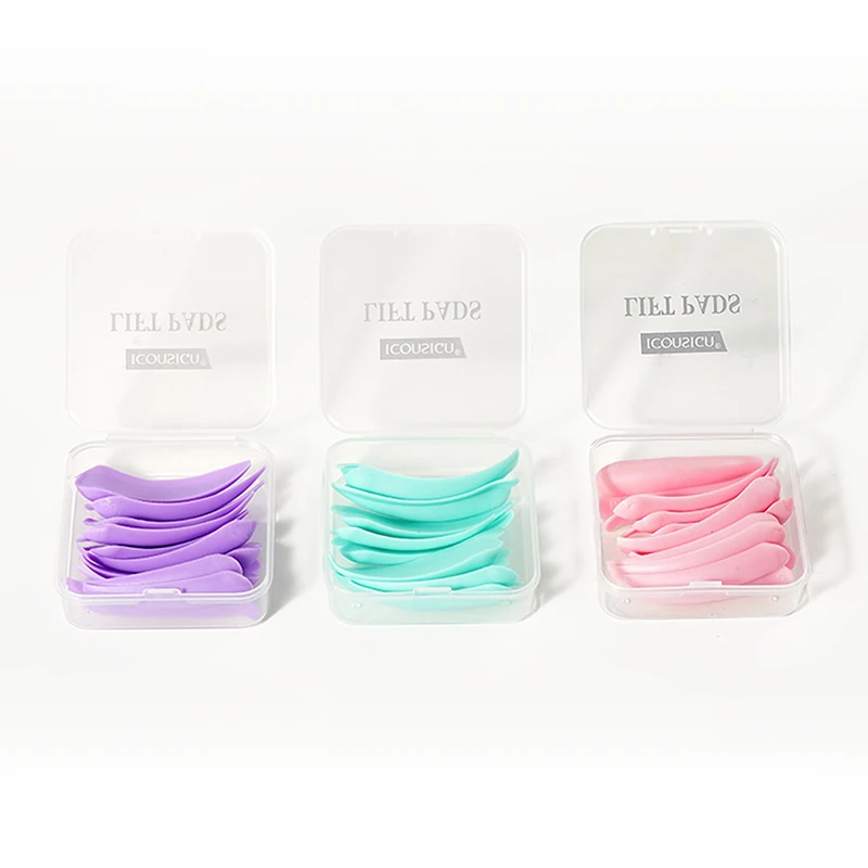 1 Scatola S/M/L/Xl/Xxl Patch Per Sollevamento Ciglia Morbido Silicone Riciclare Aste Perm Eye Lash Lifting Pad Bigodini Strumenti Per Il Trucco