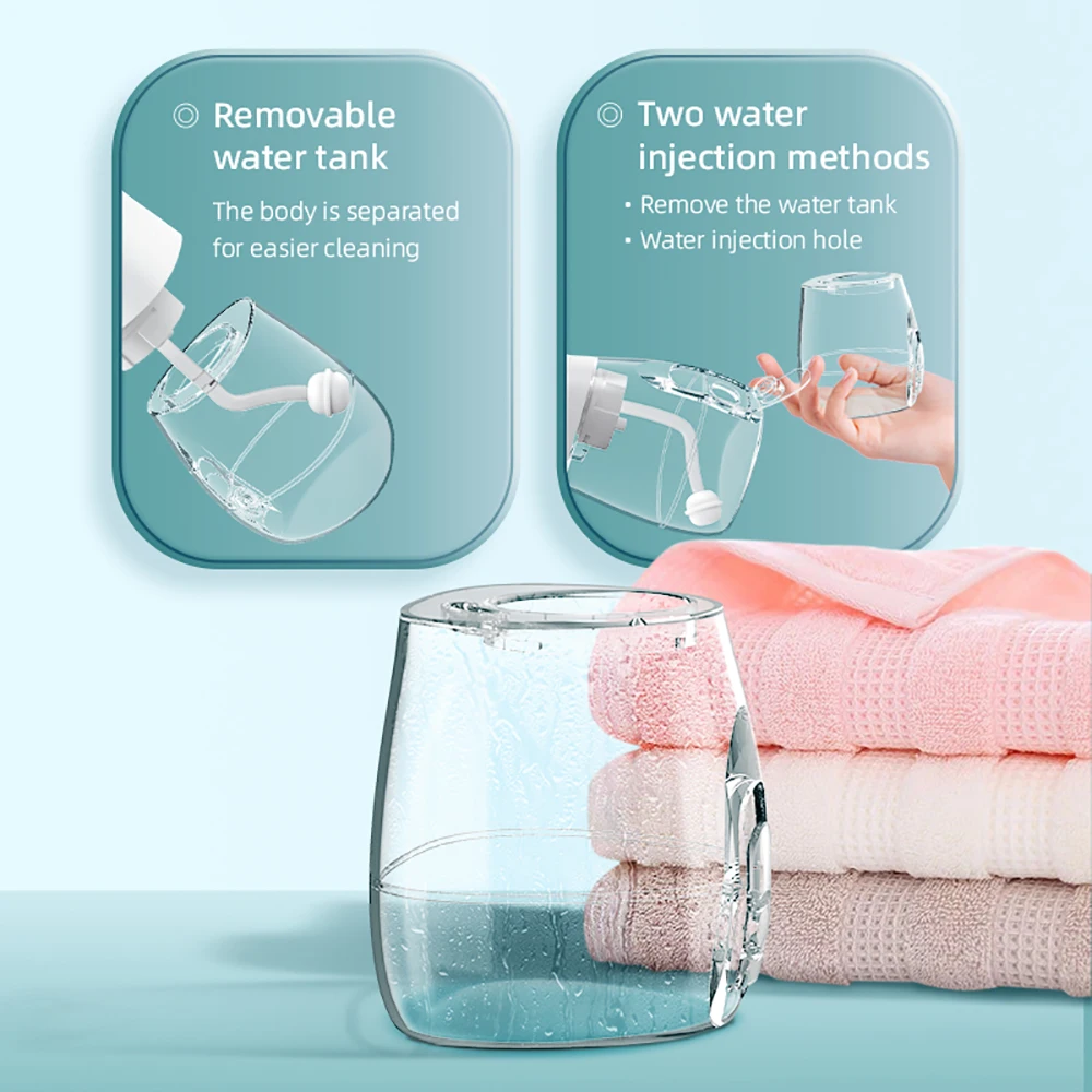 Portable Water Flosser Dental Floss Oral Irrigator Pick New DIY Mode Dentistry For Teeth Cleaning 5 Jets Toothpicks with Thread