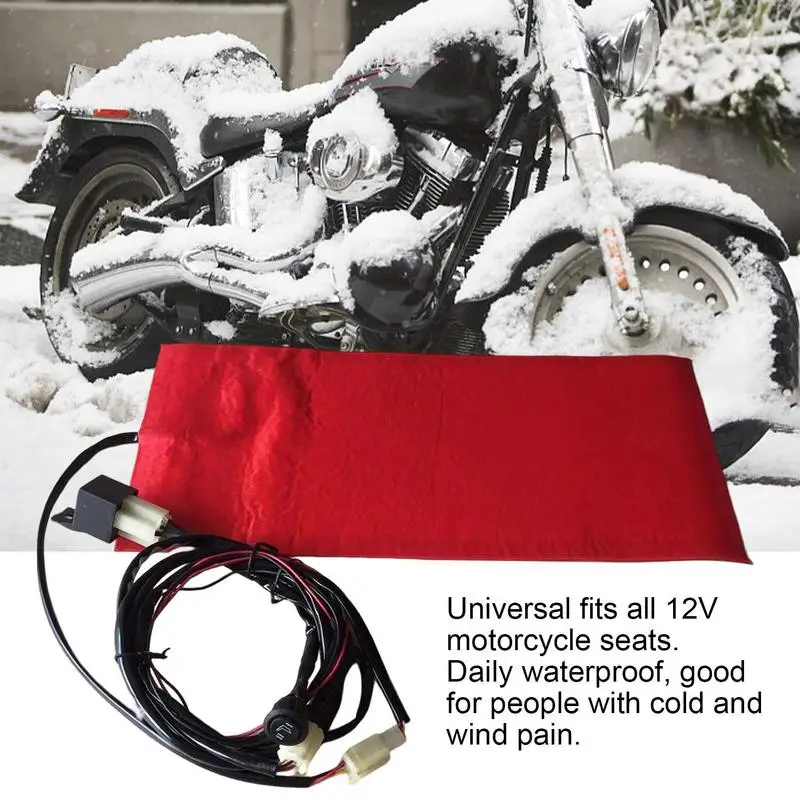 Universelles wasserdichtes Motorrad ATV Sitz beheiztes Kissen