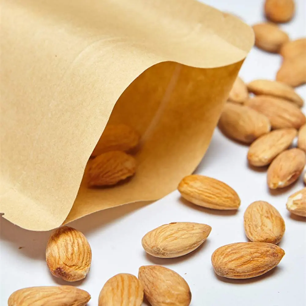 Small Gift Bags Paper Kraft Paper Candies Bags with Zip 2 S5c24a733009e4c41a20b3a5e94d389f9K