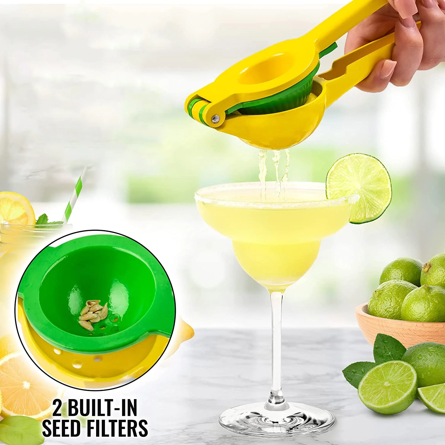 Stainless Steel Lemon Juicer Orange Manual Squeeze Lemon Squeezer
