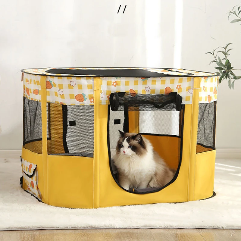 Cats Accessories House Kitten Delivery Room Folding House Cat