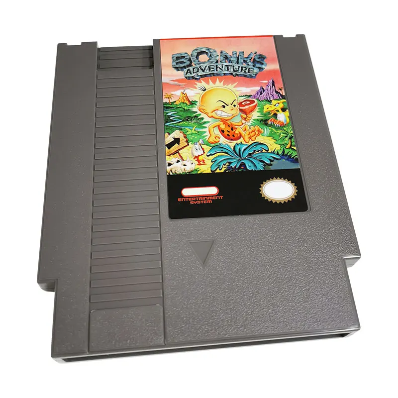 Videogioco Classic Nes Series-Cartuccia Di Gioco Avventura Bonk Per Console Nes 72 Pin