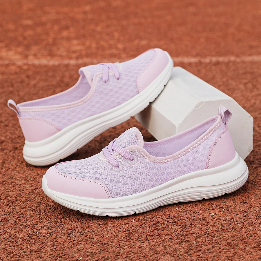Breathable Womens Summer Sneakers - Lightweight Casual Running Shoes
