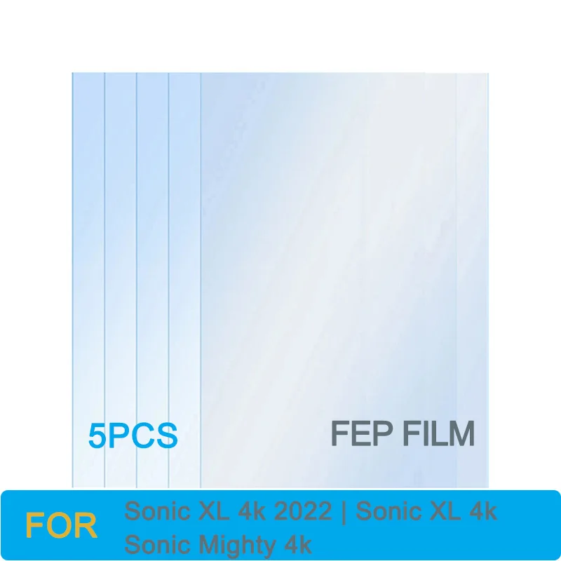 프로젠 소닉 마이티 4k 소닉 XL 4k 소닉 XL 4k 2022 용 FEP 필름, 3D 프린터 부품 액세서리, LCD SLA DL..