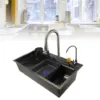 Kitchen Sink Professional Modern Easy Installation Rustproof Undermount Kitchen Sink Thickened Large Capacity for Home Kitchen 1