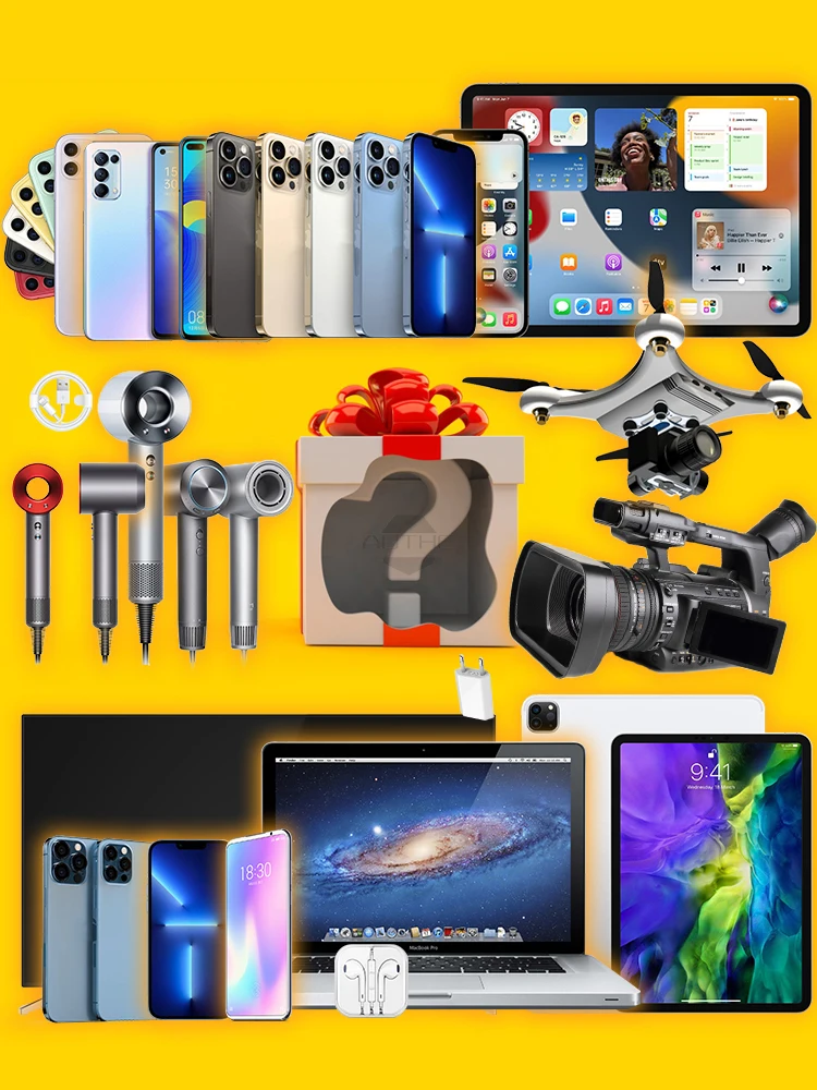 Most Popular New Lucky Mystery Box Surprise High-quality Gift More Precious Item Electronic Products Waiting for You! |