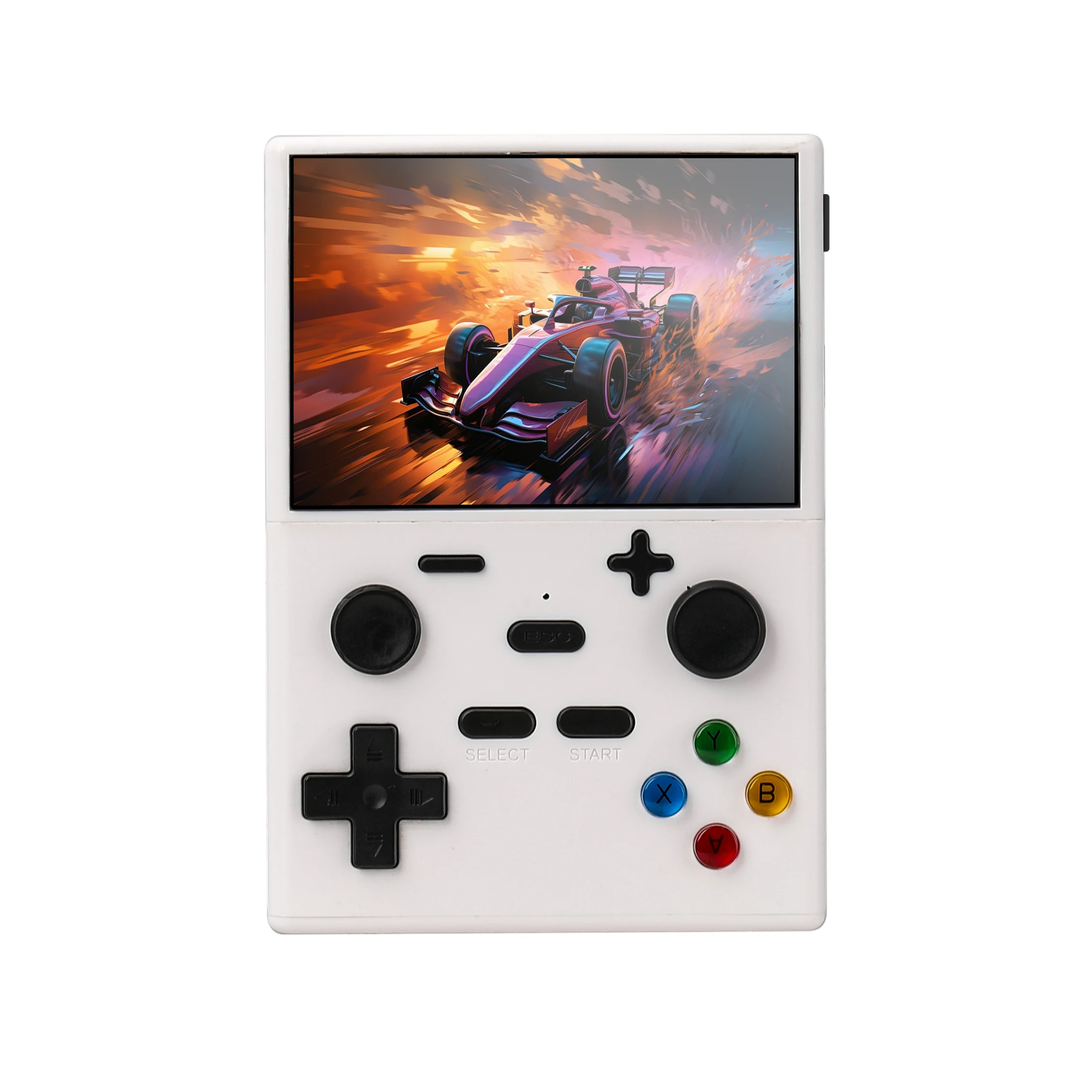 XGB35 Portable Game Console 40000 + Gaming 2000mAh Battery 3.5'' IPS Screen Linux System Dual Controller Children's Toys Gift