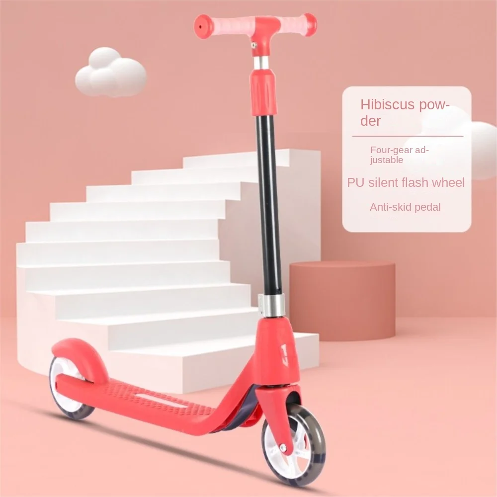 TULX Motion Lightweight Scooter PU Wear resistant Wheel Adjustable height Anti slip Pedal makes gliding lighter and smoother
