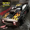 1:16 4wd Rc Drift Car Flat Racing Car With Led Lights 2.4g Rc Muscle Car High Speed Drift Racing Car Kids Adult Model Toys Gift 1