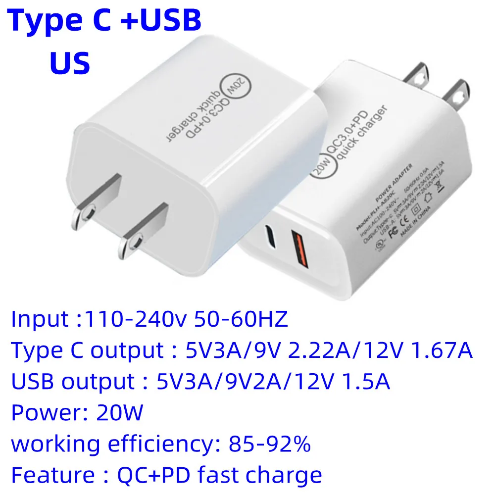 Adaptador Enchufe UE 5V 2A Adaptador De Viaje UE Con 1, 2 O 3