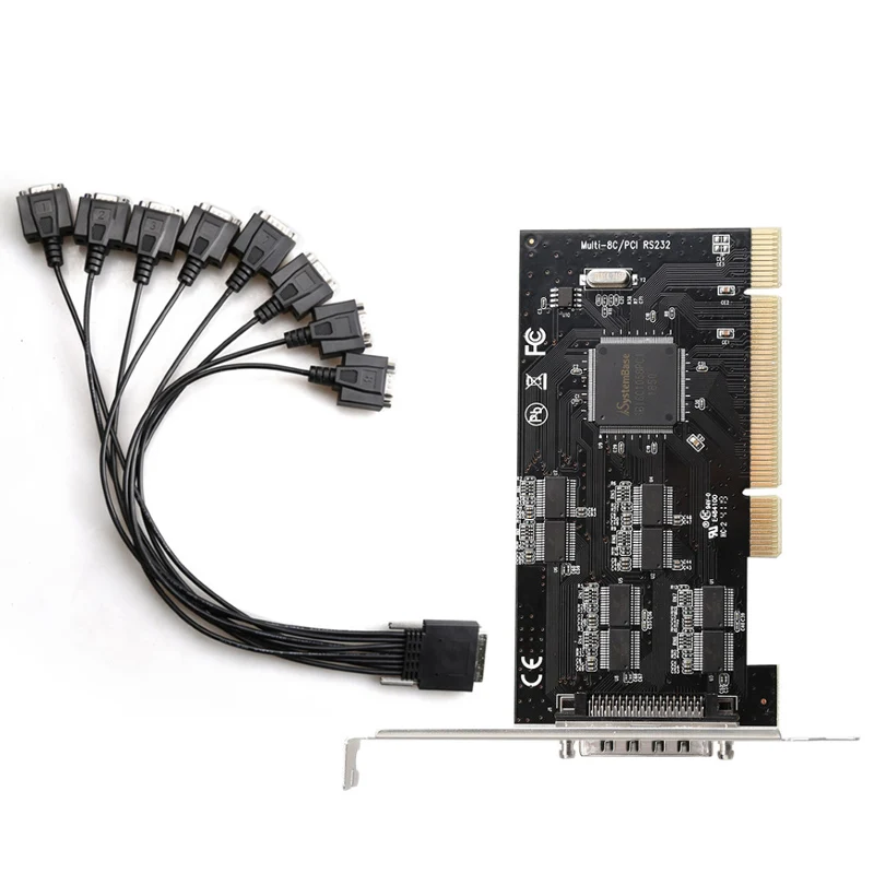 

PCI serial port card PCI to RS232 serial card computer accessorie PCI Converter expansion card Riser Card Adapter Game PCI card
