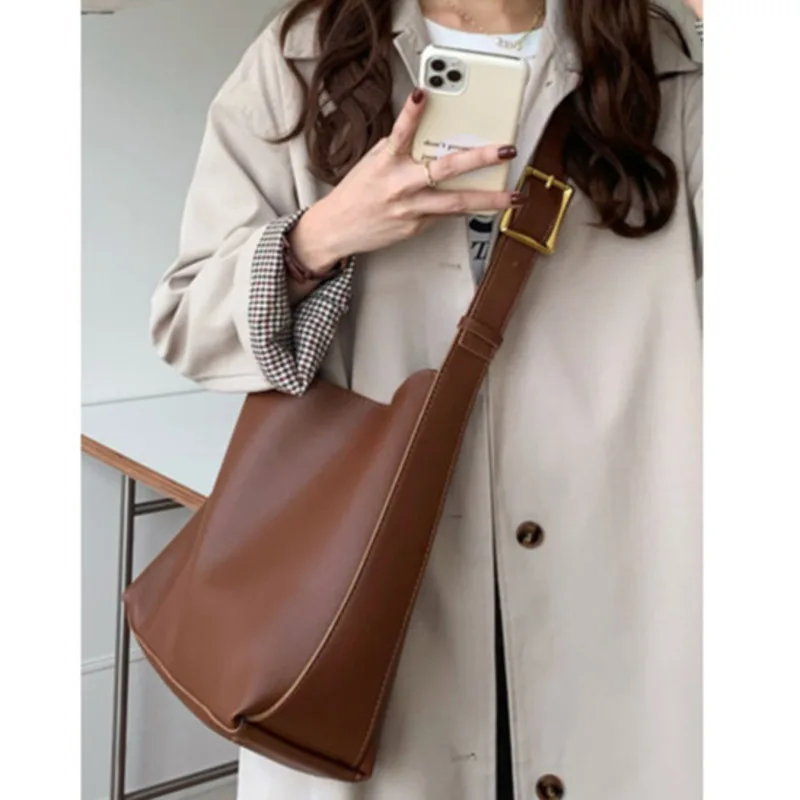 Shoulder One Versatile Large Bag Capacity Handbag For Woman New Bucket Crossbody Casual High-Quality Messenger Luxury Exquisite