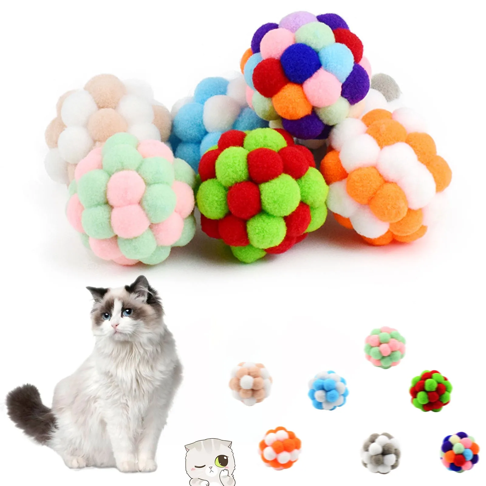 

Игрушки для кошек, кошек с Кампаной, игрушки для кошек с колокольчиком, кошечки с камией, украшение для комнаты, плюшевые игрушки, детские подарки, 감 난감 감
