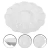 Easter Egg Tray Deviled Serving Platter Seafood Pantry Clear Ceramic Dish Recipes 5