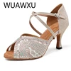 NATASHA Latin dance shoes Women's dance shoes Reese dance party performance heels 5-10cm 1