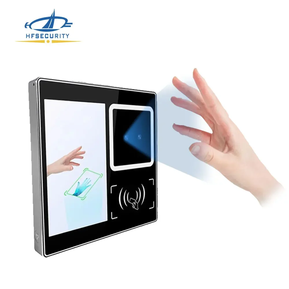 

HFSecurity FR05P NEW Cheap Palm Palm Vein face recognition nfc card reader access control system with software