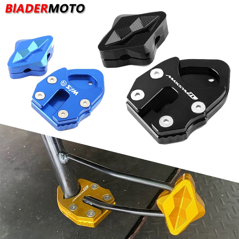 

For SYM MAXSYM TL 500 508 Maxsym TL500 TL508 2020-2022 Motorcycle CNC Side Stand Enlarge & Support Kickstand Column auxiliary